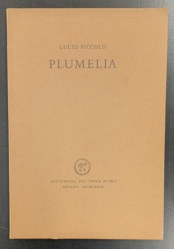 Lucio piccolo plumelia - -,