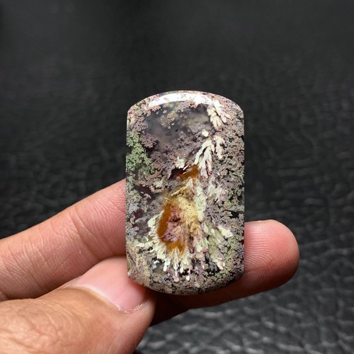 Muschio plume agata cabochon - muschio,