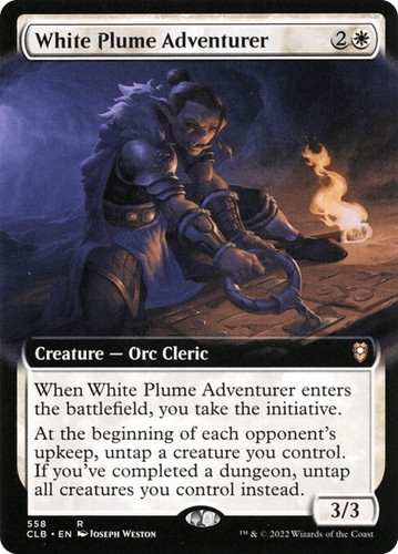 White plume adventurer clb - plume,